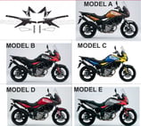 グラフィックステッカー VSTROM DL 650 2012 - 2016 RALLYE