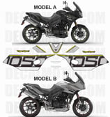 グラフィックステッカー タイガー 1050 SPORT 2016 - 2018