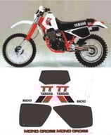 グラフィックステッカー TT 600 K 1983 - 1985 36A