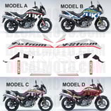 グラフィックステッカー VSTROM DL 650 2004 - 2011 SIGN