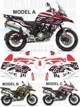 グラフィックステッカー TRK 502 - 502X ADVENTURE 2016 - 2019