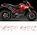 グラフィックステッカー HYPERMOTARD 796 1100 CONCEPT SIGN