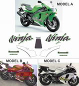 グラフィックステッカー ZX-7R NINJA 1999