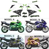 グラフィックステッカー ZX-9 R NINJA 2002