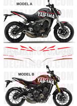 グラフィックステッカー MT-09 2013 - 2016 TRIBUTE