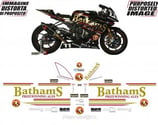 グラフィックステッカー S1000 RR IWR TEAM BSB BATHAMS