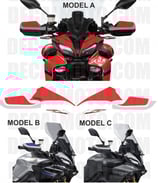 グラフィックステッカー TRACER 900 GT FRONT KIT