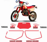 グラフィックステッカー TT 350 1985 - 1987