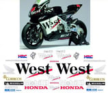 グラフィックステッカー CBR 600 1000 RR F PONS WEST MOTOGP
