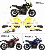 グラフィックステッカー TRACER 700 2016 - FORMANUDESIGN