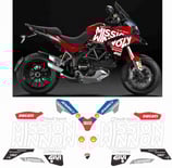 グラフィックステッカー ムルティストラーダ 1200 10-14 MotoGP 19