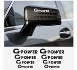 BMW G-power ステッカー