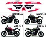 グラフィックステッカー MT-07 2014 - 2017 RACE