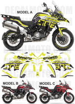 グラフィックステッカー TRK 502 - 502X CONCEPT 2016 - 2019