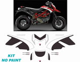 グラフィックステッカー HYPERMOTARD 796 1100 EVO SP CORSE NO PAINT