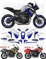 グラフィックステッカー TRACER 7 700 2021 WALKAROUND