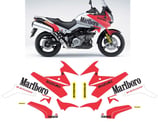 グラフィックステッカー V-STROM 1000 2002 - 2008 REPLICA GASTON RAHIER