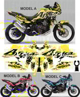 グラフィックステッカー アフリカツイン CRF1100 SIGN BICOLOR