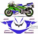 グラフィックステッカー ZXR 750 1993 EURO NO PAINT