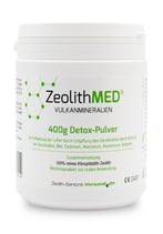 ZeolithMED Vulkanmineralien 400g Detox-Pulver