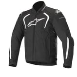 T-GP PRO V2 TEXTILE JACKET BLACK WHITE