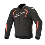 T-GP PRO V2 TEXTILE JACKET BLACK RED