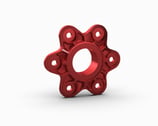 KBIKE SPROCKET FLANGE 6HOLE