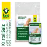Kristallines Speisesalz, gemahlen