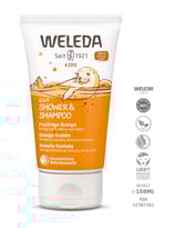 Weleda Kids 2in1 Shower & Shampoo Fruchtige Orange