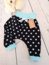 Pumphose Sterne dunkelblau