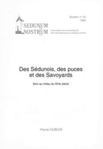 Bull. no 54 - Des Sédunois, des puces et des Savoyards