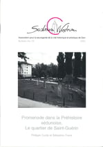 Bull. no 59 - Promenade dans la Préhistoire sédunoise. Le quartier de Saint-Guérin