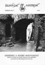 bull. no 7 - Adhérer à notre mouvement - Nos rues, ces inconnues