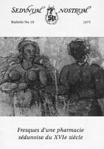 bull. no 10 - Les fresques d'une pharmacie sédunoise au XVIe siècle