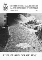 bull. no 20 - Rues et ruelles de Sion