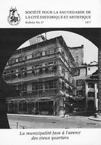 bull. no 17 - La municipalité face à l'avenir des vieux quartiers