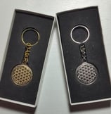 schlüsselanhänger blume des lebens