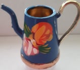 Large Brass Barge Ware Canal Tall Coffee Pot/Jug