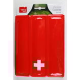 Weinkühler rot mit Schweizer Kreuz