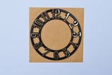 Self-Adhesive Arabic Time Rings 3 sizes: 4"   5"   6" Arabic Dial