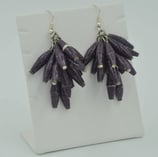 Boucles d'oreilles noir