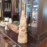 Vase Nr.267, H 47 cm, B 15 cm, Unikat, Handarbeit, dicht gebrannt, Objekt