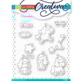 timbro coppia creativa TU383 - unicorni