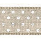 nastro grezzo con pois angel b h 400mm al mt