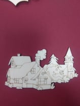 supporto da decorare in legno multistrato KARTIKA