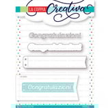 coppia creativa RI370 Congratulazioni con banner