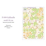 Panello idee x craere galinelle verdi 10cm