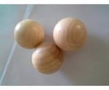sfere di legno cm 4