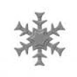 Rayer 69127000 punch embossing fiocco di neve 3,2cm