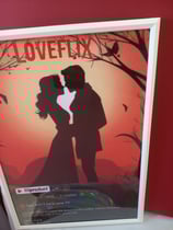 cornice stile locandina netfix